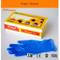 powder free blue vinyl gloves for industrial use